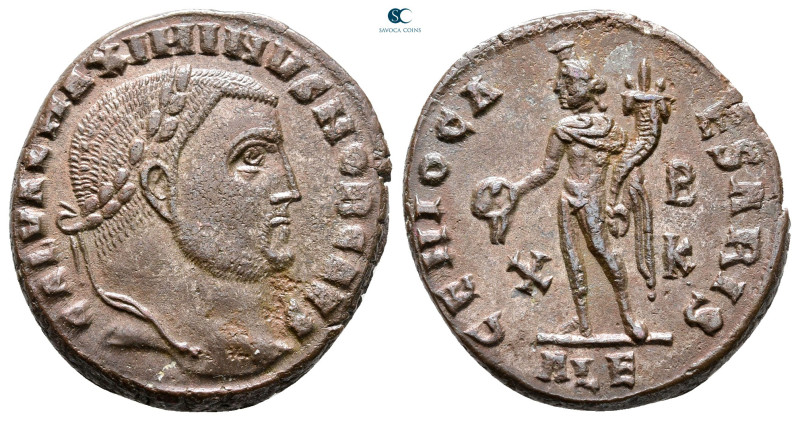 Maximinus II Daia, as Caesar AD 305-308. Alexandria
Follis Æ

24 mm, 6,36 g
...