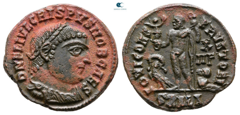 Crispus, as Caesar AD 316-326. Alexandria
Follis Æ

20 mm, 3,56 g



Very...