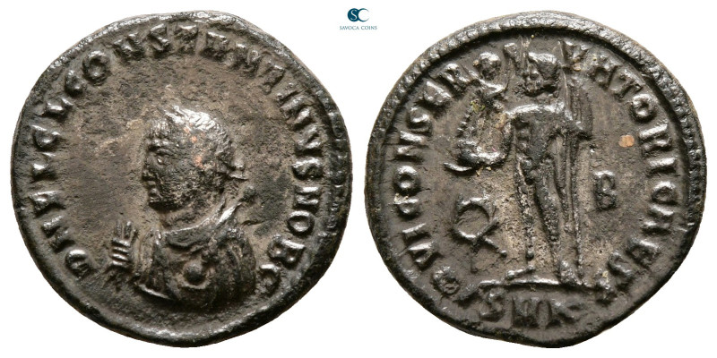 Constantine II, as Caesar AD 317-337. Cyzicus
Follis Æ

19 mm, 2,93 g



...