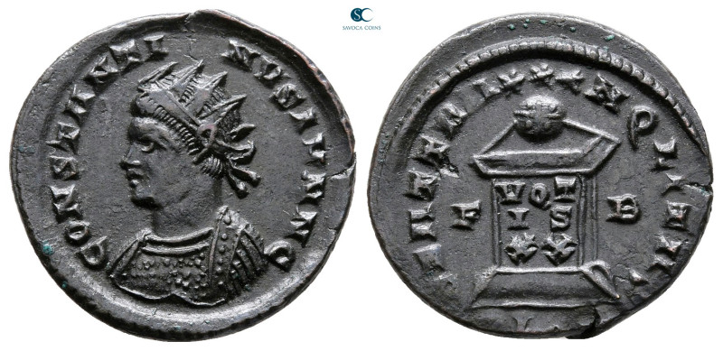 Constantine II, as Caesar AD 317-337. Londinium
Follis Æ

20 mm, 3,04 g


...