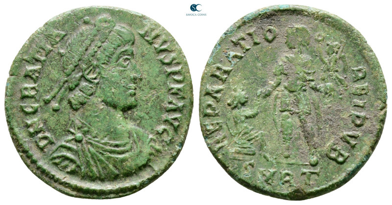 Gratian AD 375-383. Heraclea
Follis Æ

24 mm, 5,13 g



Very Fine