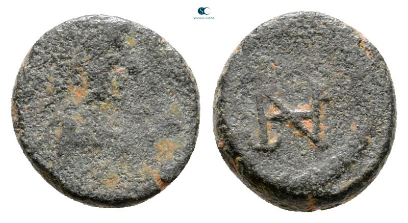 Zeno, second reign AD 476-491. Uncertain mint
Nummus Æ

9 mm, 0,87 g



F...