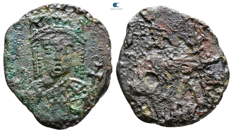 Constantine VI with Irene AD 780-797. Constantinople
Follis or 40 Nummi Æ

20...