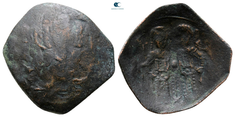 Alexius III Angelus-Comnenus AD 1195-1203. Constantinople
Trachy Æ

24 mm, 1,...