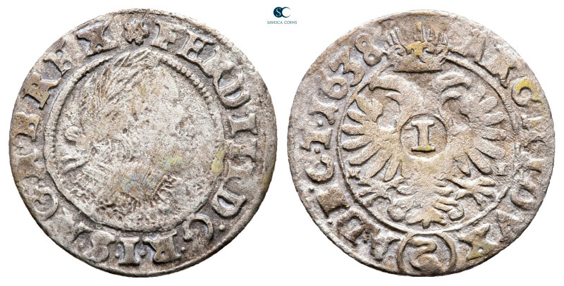 Austria. Breslau (Poland). Ferdinand III AD 1637-1657. 
1 Kreuzer AR 1638

16...