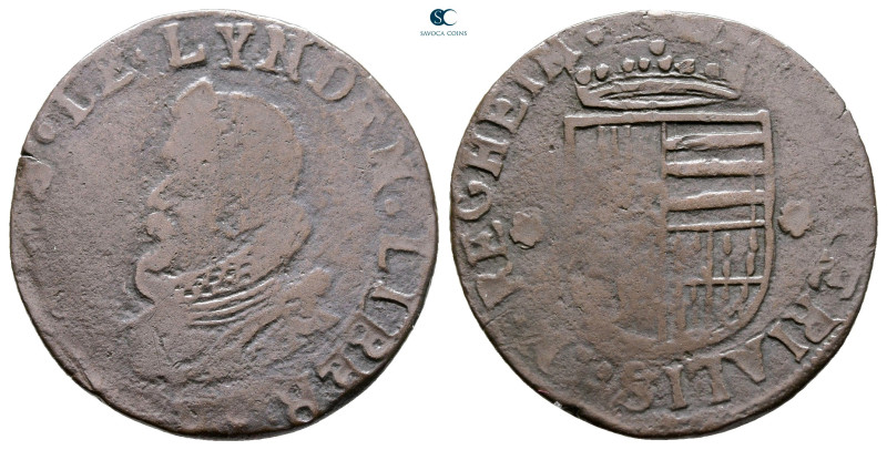 Belgium. Lordship of Reckheim. Ernst of Lynden AD 1623-1636. 
Rechenpfennig BR...