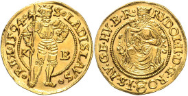 RUDOLF II (1576 - 1612)&nbsp;
1 Ducat, 1594, KB, 3,49g, Husz 1002&nbsp;

about UNC | about UNC