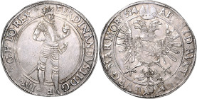 FERDINAND II (1617 - 1637)&nbsp;
1 Thaler, 1624, Praha, Suttner, 29,24g, Hal 741&nbsp;

about EF | about EF