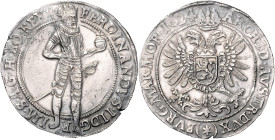 FERDINAND II (1617 - 1637)&nbsp;
1/2 Thaler, 1624, Kutná Hora, Hölzl, 14,34g, Hal 801&nbsp;

EF | EF , vada střížku | planchet defect