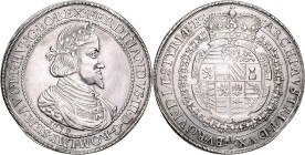 FERDINAND III (1637 - 1657)&nbsp;
2 Thaler, 1639, Graz, 57,89g, Her 338&nbsp;

EF | EF , rysky | hairlines
