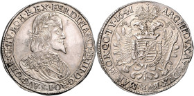 FERDINAND III (1637 - 1657)&nbsp;
1 Thaler, 1641, KB, 28,48g, Her 467&nbsp;

EF | EF