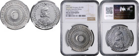 FERDINAND III (1637 - 1657)&nbsp;
Silver medal (1 Thaler) "Moon" (restrike), 1648/2022, Ag 999/1000, novoražba Maďarského národního muzea (MNM) z pův...