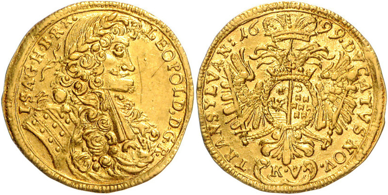 LEOPOLD I (1657 - 1705)&nbsp;
1 Ducat, 1699, KV, 3,43g, Her 411&nbsp;

EF | E...