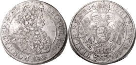 LEOPOLD I (1657 - 1705)&nbsp;
1 Thaler, 1695, Kutná Hora, Krahe, 27,36g, Hal 1446&nbsp;

VF | VF