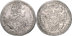 CHARLES VI (1711 - 1740)&nbsp;
1 Thaler, 1718, Praha, Scharff, 28,63g, Hal 1799a&nbsp;

about EF | EF