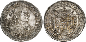 MAINZ. - Erzbistum. Lothar Friedrich, Freiherr von Metternich-Burscheid, 1673-1675. 
Sortengulden zu 60 Kreuzer 1674. Dav. 648, P. A. 510, Slg. Wa. 3...