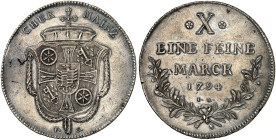 MAINZ. - Erzbistum. Friedrich Karl Joseph von Erthal, 1774-1802. 
Konventionstaler 1794. Dav. 2432 A, P. A. 773, Slg. Wa. 649 min. Sfr., ss+