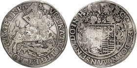 MANSFELD. - VORDERORTLINIE ARTERN. Volrat VI., Wolfgang III. und Johann Georg II., 1620-1627. 
Taler 1626, Eisleben. Dav. 6962, Tornau 771 s - ss