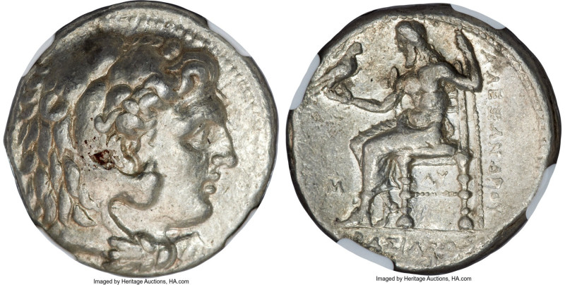 MACEDONIAN KINGDOM. Alexander III the Great (336-323 BC). AR tetradrachm (25mm, ...