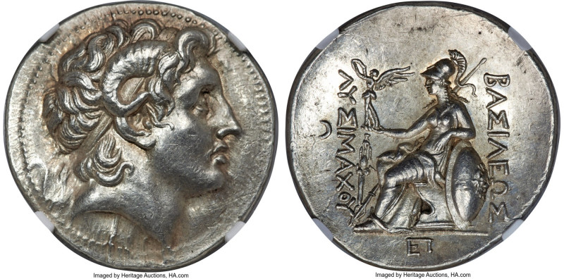 THRACIAN KINGDOM. Lysimachus (305-281 BC). AR tetradrachm (31mm, 16.96 gm, 12h)....