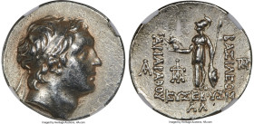 CAPPADOCIAN KINGDOM. Ariarathes V (ca. 163-130 BC). AR drachm (19mm, 4.19 gm, 11h). NGC AU 5/5 - 3/5, Fine Style. Dated Regnal Year 31 (132/1 BC). Dia...