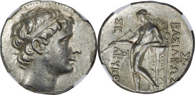SELEUCID KINGDOM. Seleucus II Callinicus (246-225 BC). AR tetradrachm (28mm, 17.13 gm, 11h). NGC Choice AU 4/5 - 4/5, Fine Style. Antioch on the Oront...