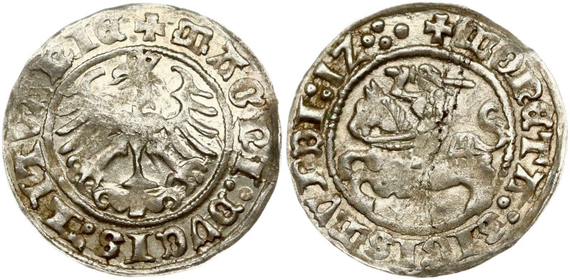 Lithuania. Zygmunt I Stary (1506-1548). Polgrosz 1512, Vilnius. Silver 1.17 g. H...