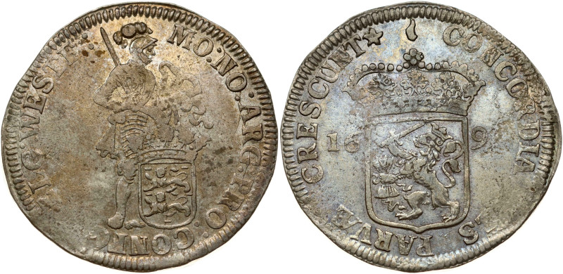 Netherlands, West Friesland. Silver Ducat 169? Silver. KM 85