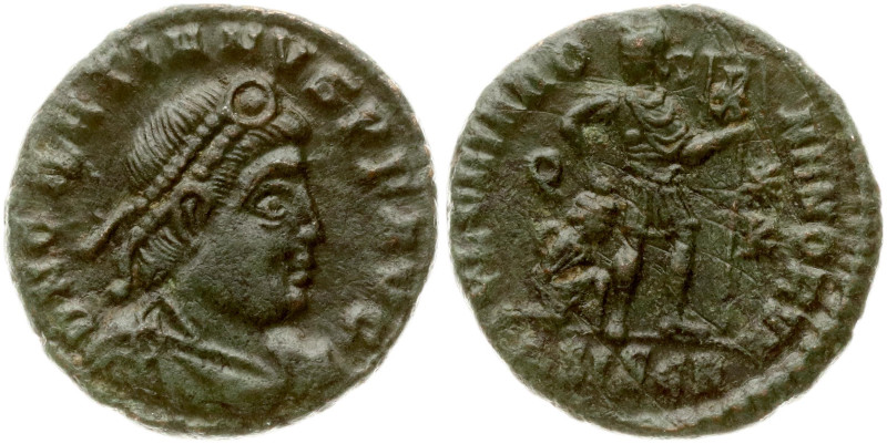 Roman Empire. Gratianus (367-383). Centenionalis ND. Bronze 2.52 g, 17 mm.