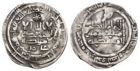 CALIFATO. AL-HAKAM II. Dírham. Madinat al-Zahra (356 H.). AR 2,39 g. 22 mm. V-455; M-248 var. MBC/MBC-.