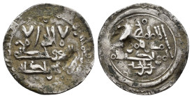 CALIFATO. HISAM II. Dírham. Medina Fez. 388 H. AR 2,61 g. 20 mm. V-618. Ligeramente alabeada. MBC.

Ex colección Gaspariño