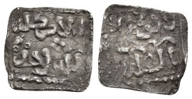 TAIFAS ALMOHADES. ANÓNIMAS. 1/3 dírham. (Ceuta). Sin fecha. VE 0,42 g. 11x11 mm. H-1136; RL/ICeuta-194; Ho-854b. MBC-. Muy rara.

Ex colección Gaspa...