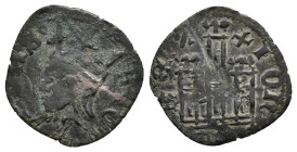 JUAN II. Cornado. S/C? . CU 0,79 g. 17,4 mm. III-no? 634 vte.; BMM-820? BC+/MBC.