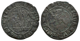 ENRIQUE IV. Blanca. Segovia. VE 1,63 g. 21,4 mm. III-820. BMM-1069. BC+.