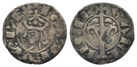 JAIME I. Dinero. Valencia. VE 0,9 g. mm. III-316.