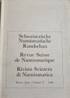 AA.VV. Revue Suisse de Numismatique Tome 75 Bern 1996. Brossura ed. pp. 284, ill. in b/n, tavv. 24 in b/n. Contents: Artikel: Themistokles in Magnesia...