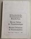 AA.VV. Revue Suisse de Numismatique Tome 76 Bern 1997. Brossura ed. pp. 295, ill. in b/n, tavv. 18 in b/n. Contents: Contenuto: C. Boehringer, “Konkor...