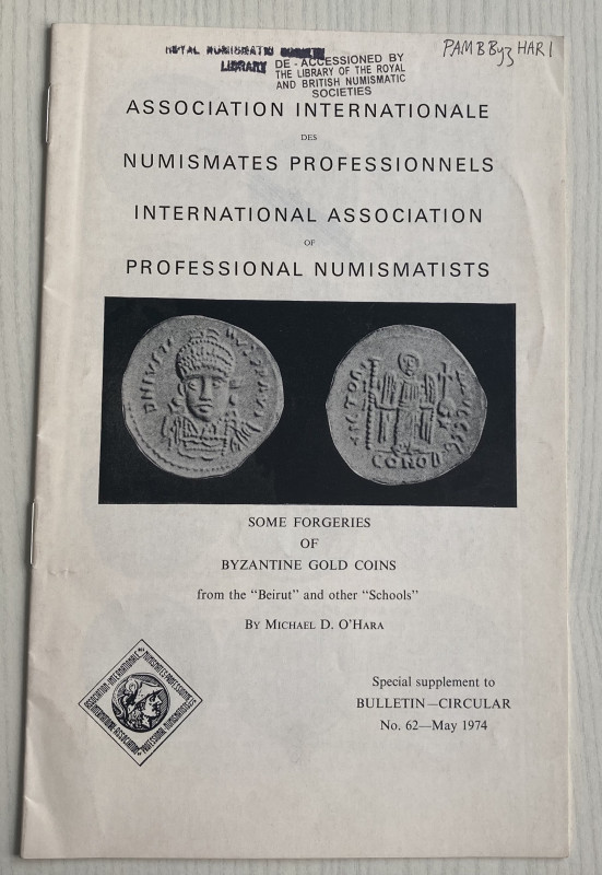 O' Hara M.D. Some Forgeries of Byzantine Gold Coins from the “Beirut” and other ...