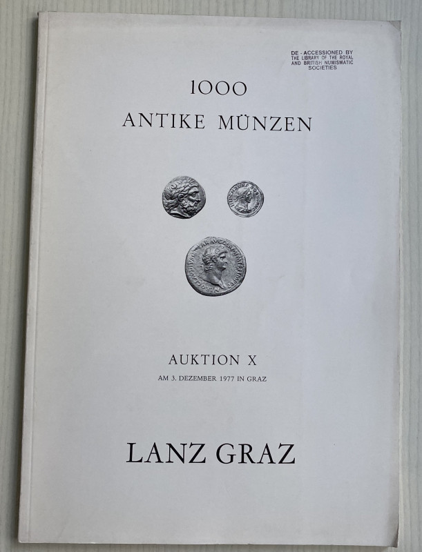 Lanz Graz Auktion X 1000 Antike Munzen Kelten, Griechen, Romer, Byzantiner, Ostg...