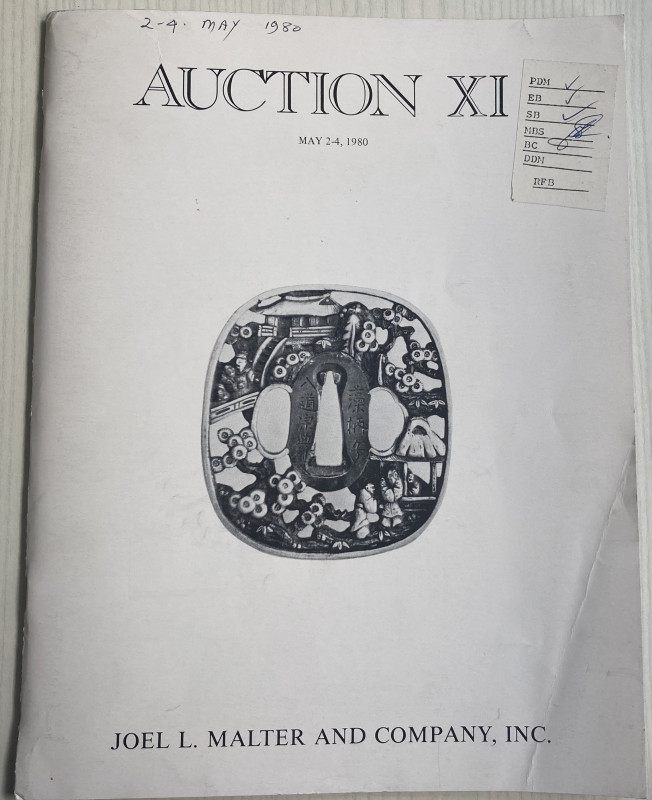 Malter J.L. Auction XI. Ancient coins and primitive monies of the world. Califor...
