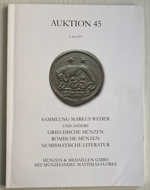 Munzen & Medaillen Auktion 45 Sammlung Markus Weder und Andere Griechische Munze...