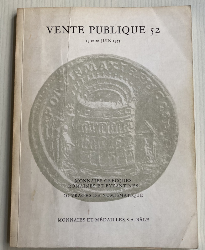 Munzen & Medaillen Auktion 52. Monnaies, Grecques, et Byzantines, Ouvrages de Nu...