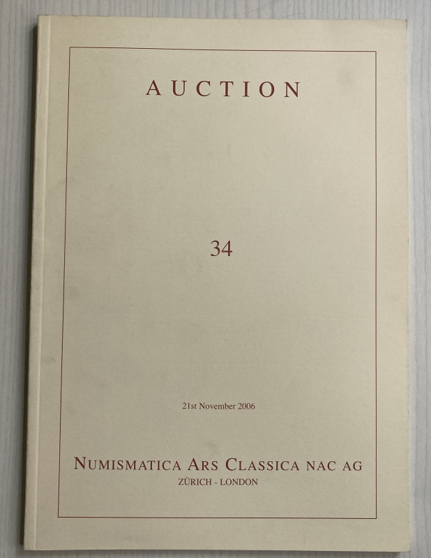 NAC – Numismatica Ars Classica. Auction No. 34. An Important Collection of Roman...