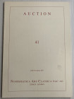 NAC – Numismatica Ars Classica. Auction No. 41. Greek and Roman Coins. Featuring an Important Collection of Greek and Roman Gold Coins sold in associa...