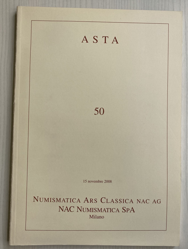 NAC - Numismatica Ars Classica. Asta No. 50. Interessante Serie di Monete di Zec...