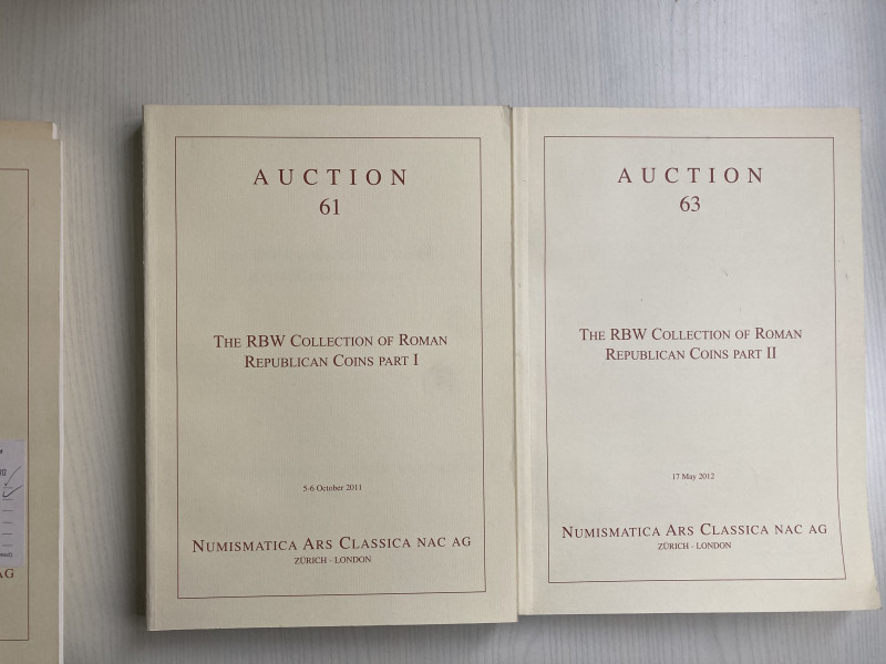 NAC – Numismatica Ars Classica. Auction No.61-63 The RBW Collection of Roman Rep...