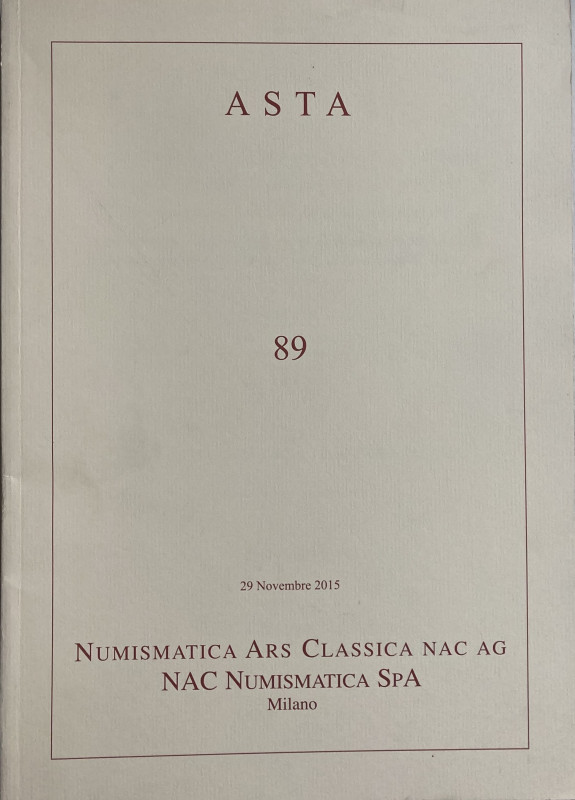 NAC – Numismatica Ars Classica. Asta No. 89. Interessante serie di Monete e Meda...