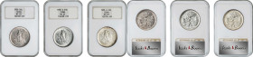 1938 Texas Independence Centennial. PDS Set. MS-65 (NGC). OH Generation 3.0.
All examples are individually graded and encapsulated. Included are: 193...