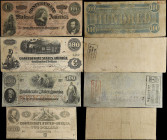 Lot of (4) T-40, T-41, T-42 & T-65. Confederate Currency. 1862-64 $2 & $100. Fine to Very Fine.
A group of historically significant notes from a wate...