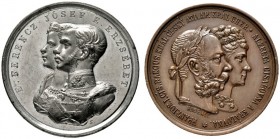  HISTORISCHE MEDAILLEN   ÖSTERREICH   HABSBURG   Franz Joseph 1848-1916  (D) Lot 20 Stk.: AE-Medaillen , (7 Stk. tragbar) alle auf verschiedene Anläss...